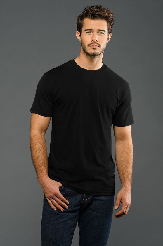 Super Soft Black T-Shirt 3.4oz